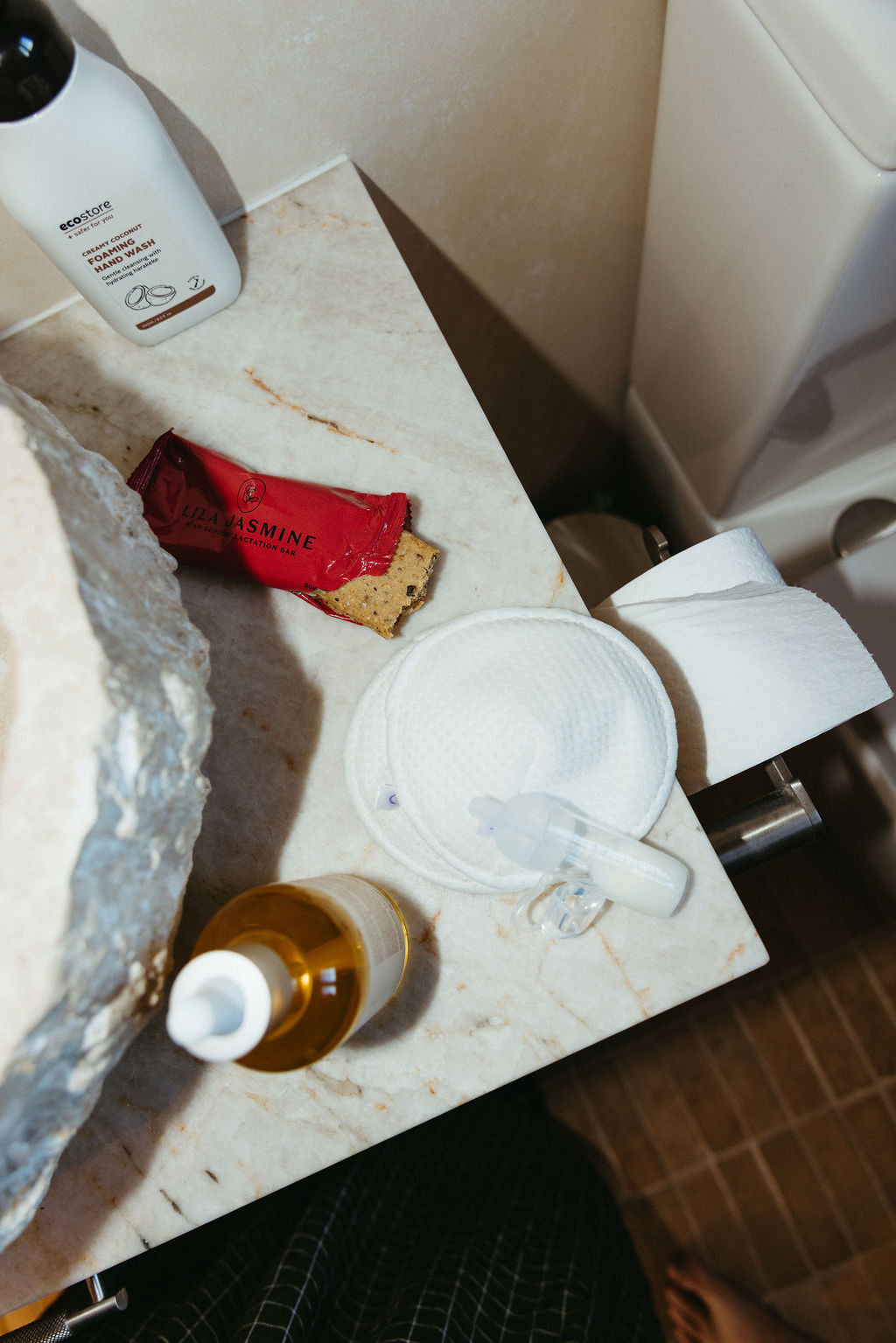 Carry reusable breast pads