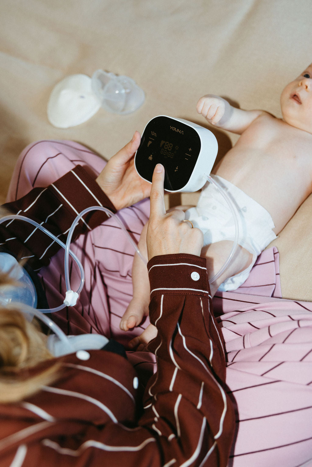 youha the one compact breast pump