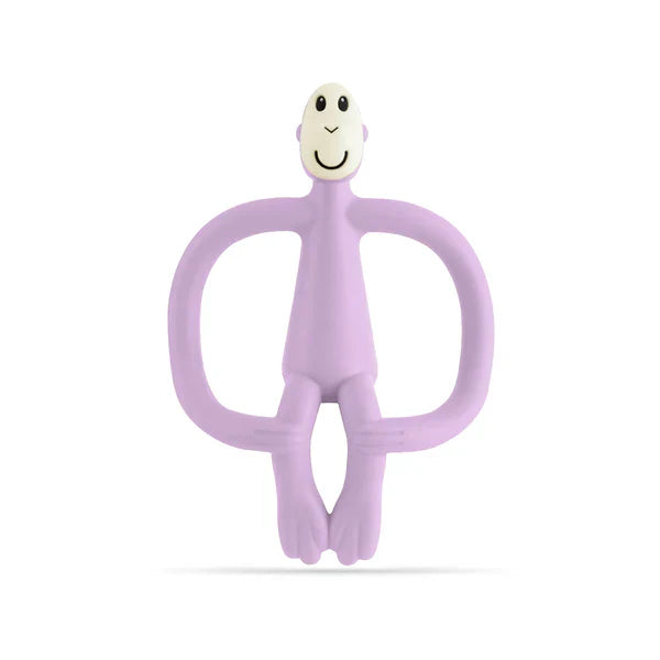 matchstick monkey teether lilac