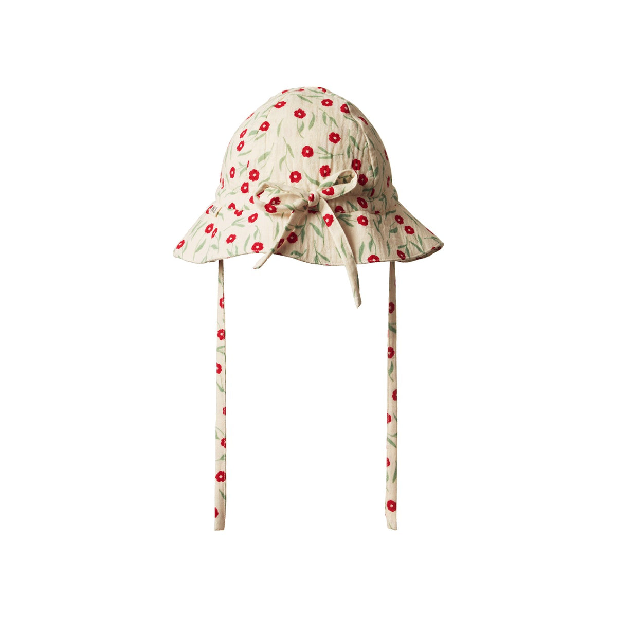 Muslin Sunhat in Joiette Print, back view