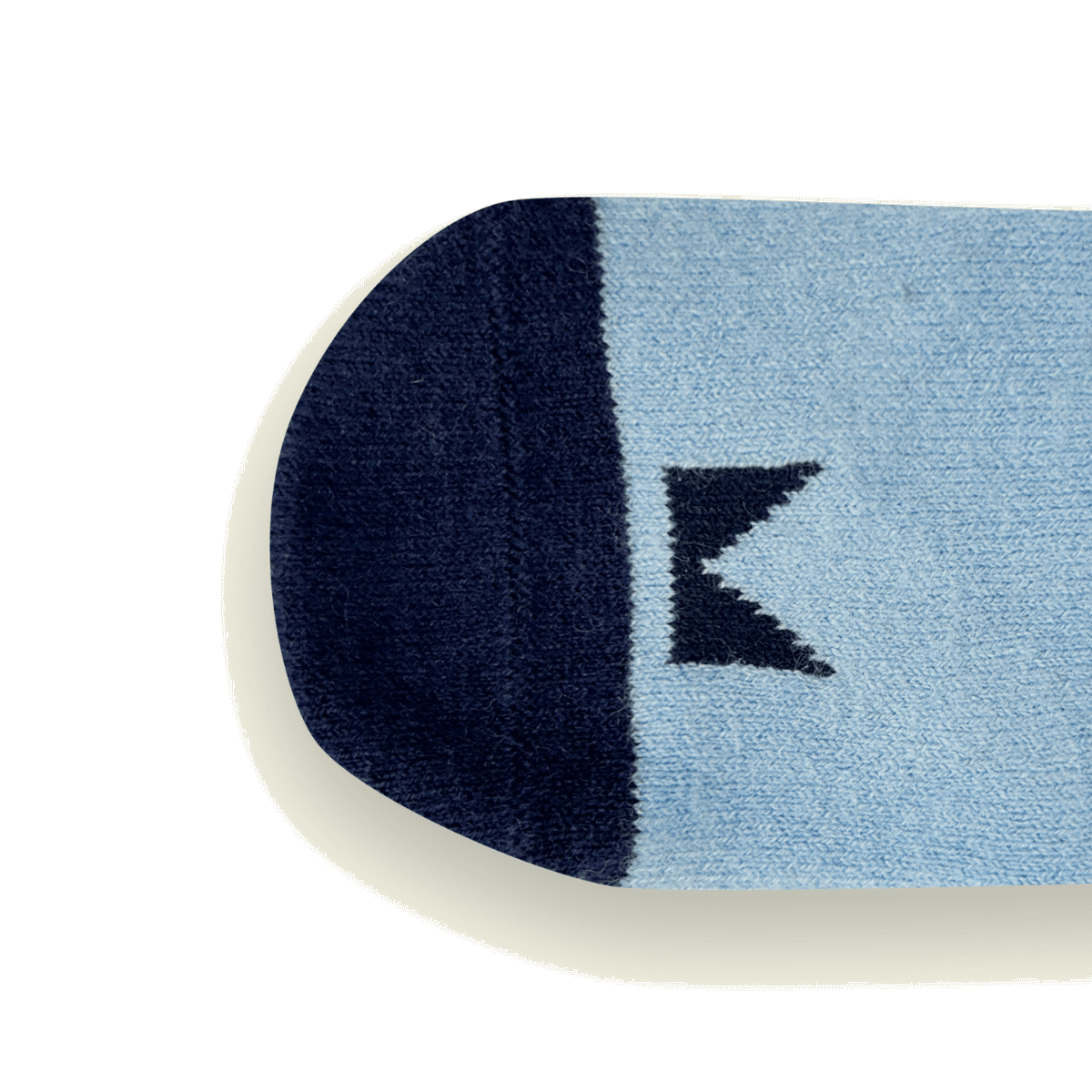 Mosey by Lamington Merino Wool Baby Socks Night detail