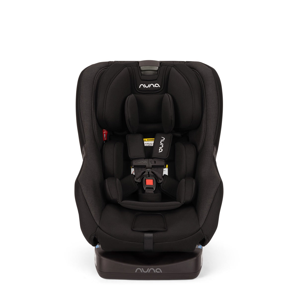 Nuna RAVA convertible car seat in Caviar, front view