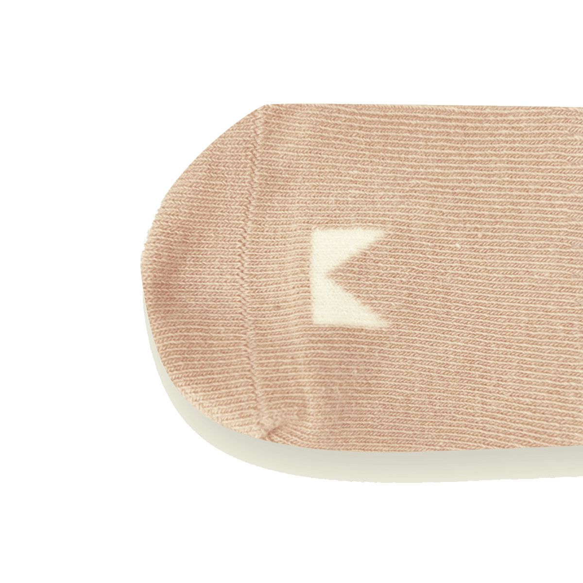Mosey by Lamington Organic Cotton Baby Socks Oatmeal detail