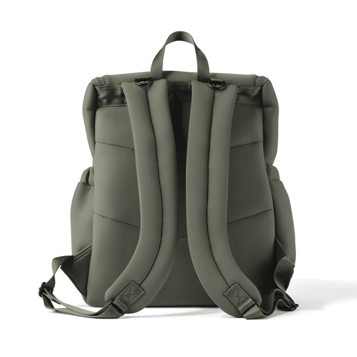 oioi signature nappy backpack in sage neoprene