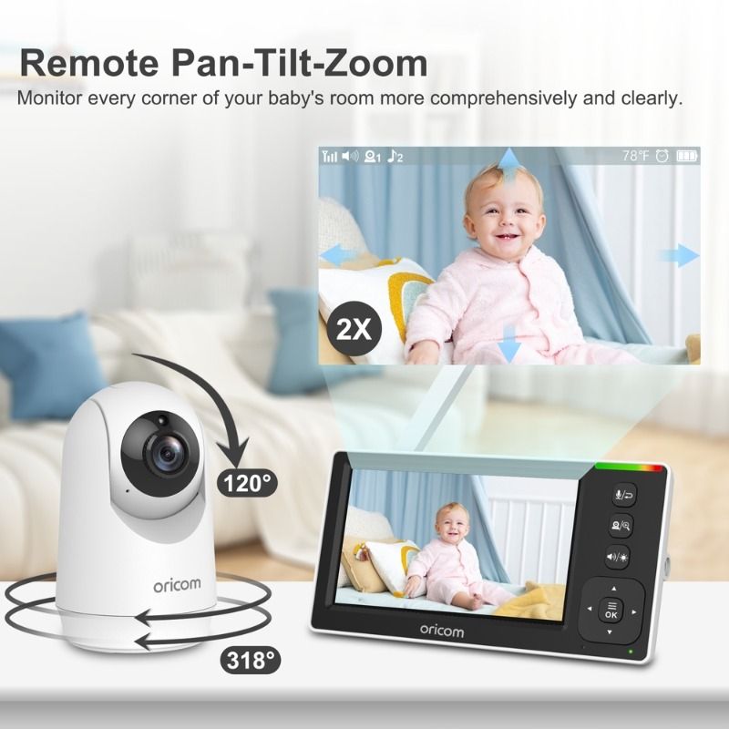 Oricom 4.3" Baby Monitor