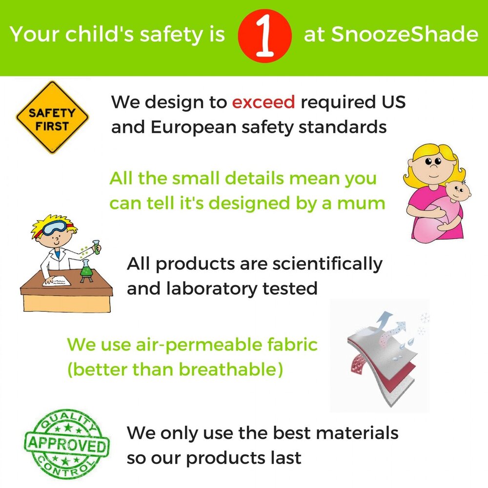 SnoozeShade Blackout Buggy Cover