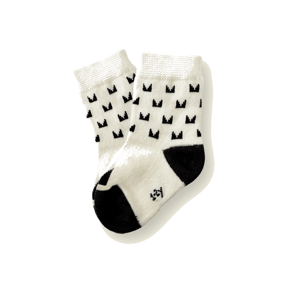 Mosey by Lamington Merino Wool Baby Socks Pixel
