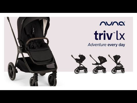 nuna triv lx stroller video