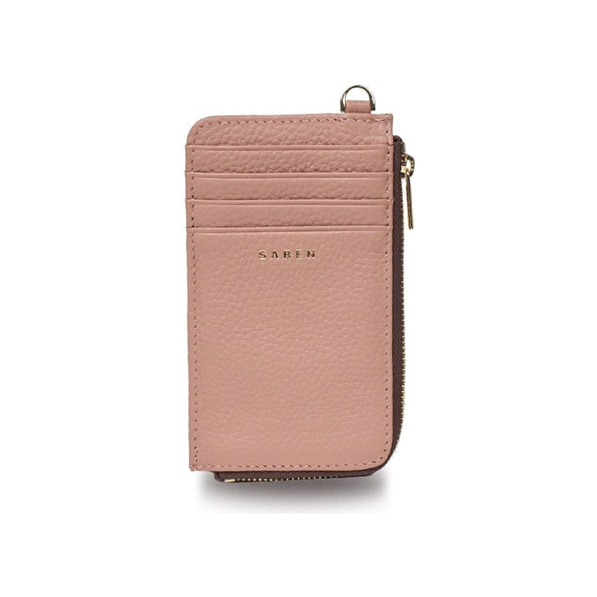 saben winona card wallet rosewater