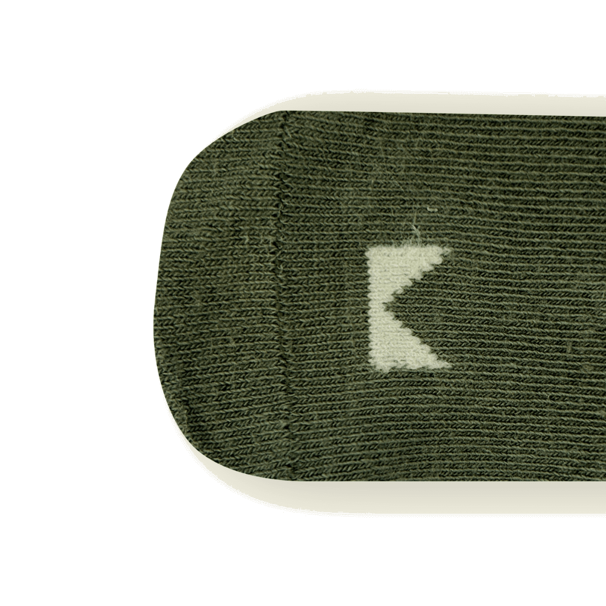Mosey by Lamington Organic Cotton Baby Socks Sage detail
