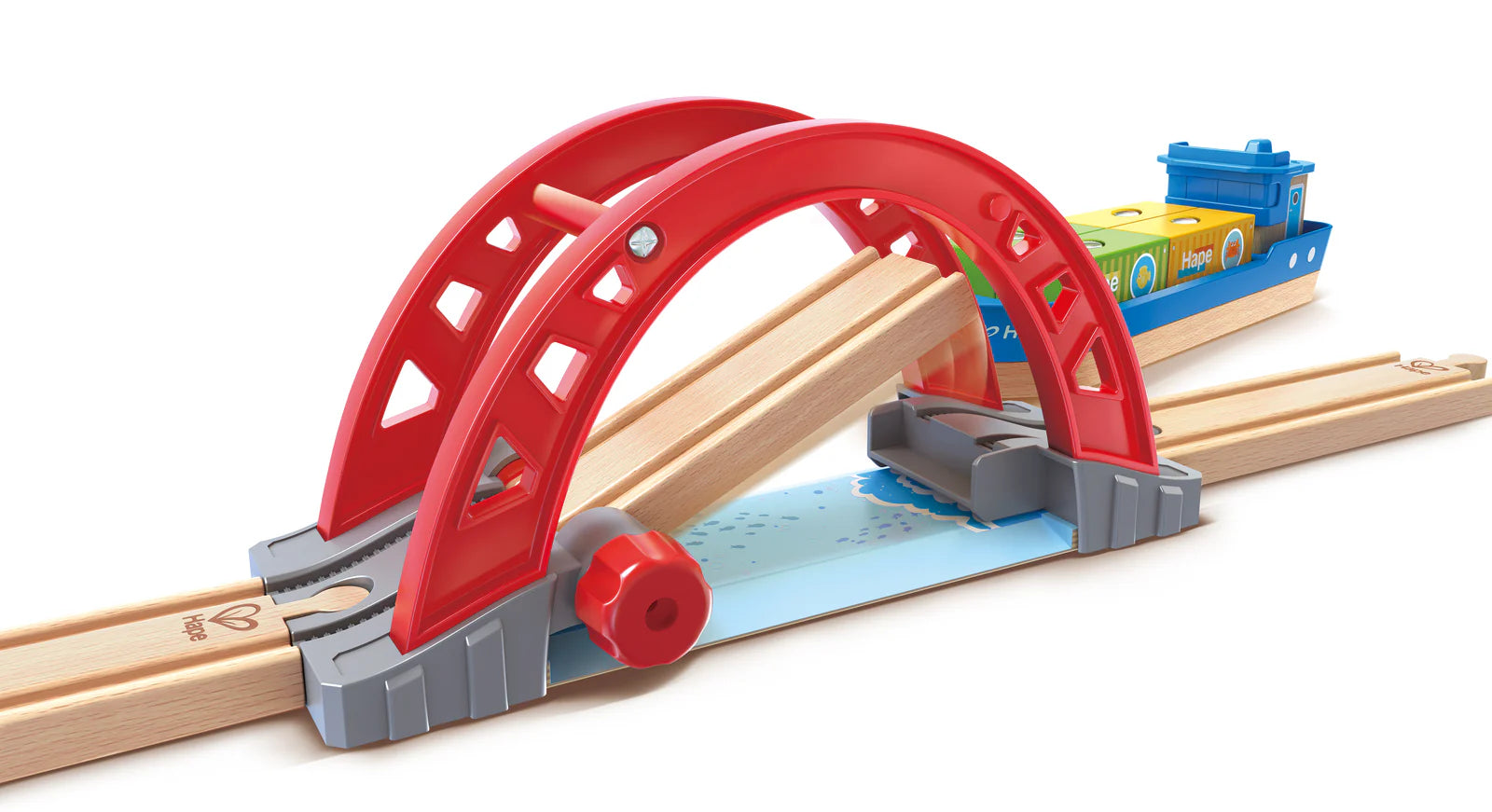 Hape railway sea and cargo set