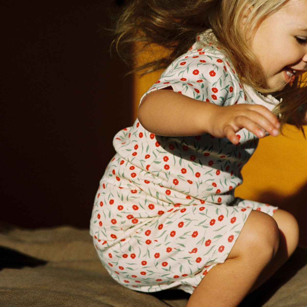 Shortie Pyjama Set in Joiette Print worn by child