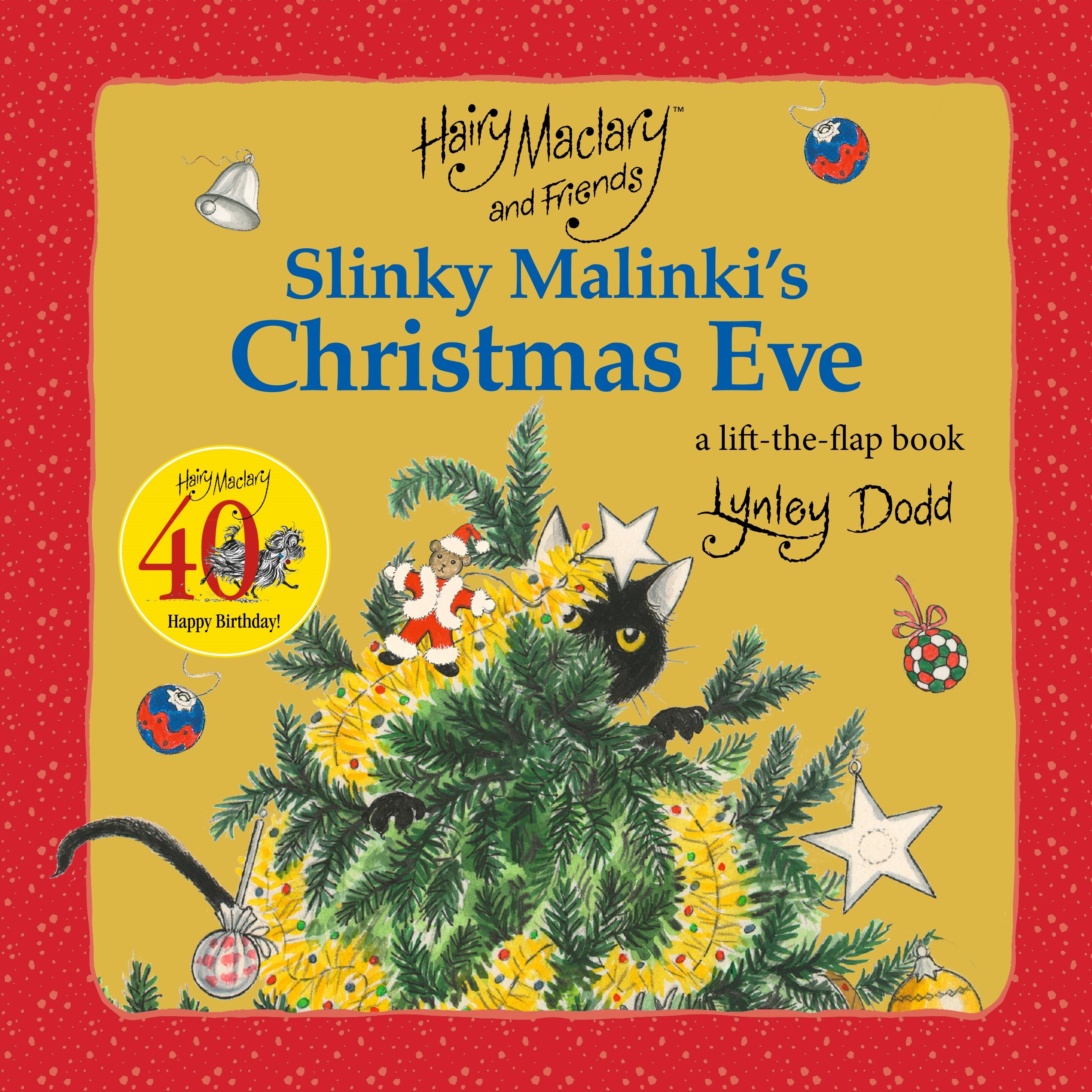 Slinky malinki's christmas eve lift the flap book