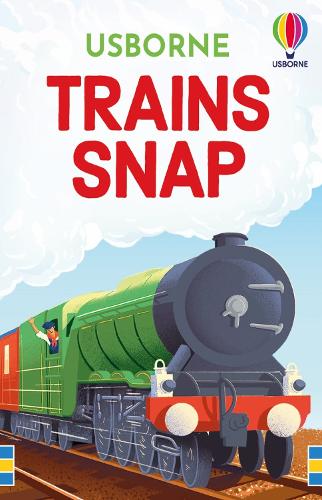 Snap Cards Trains by Usborne