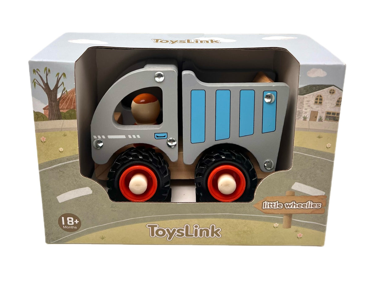 ToysLink Wooden Dump Truck