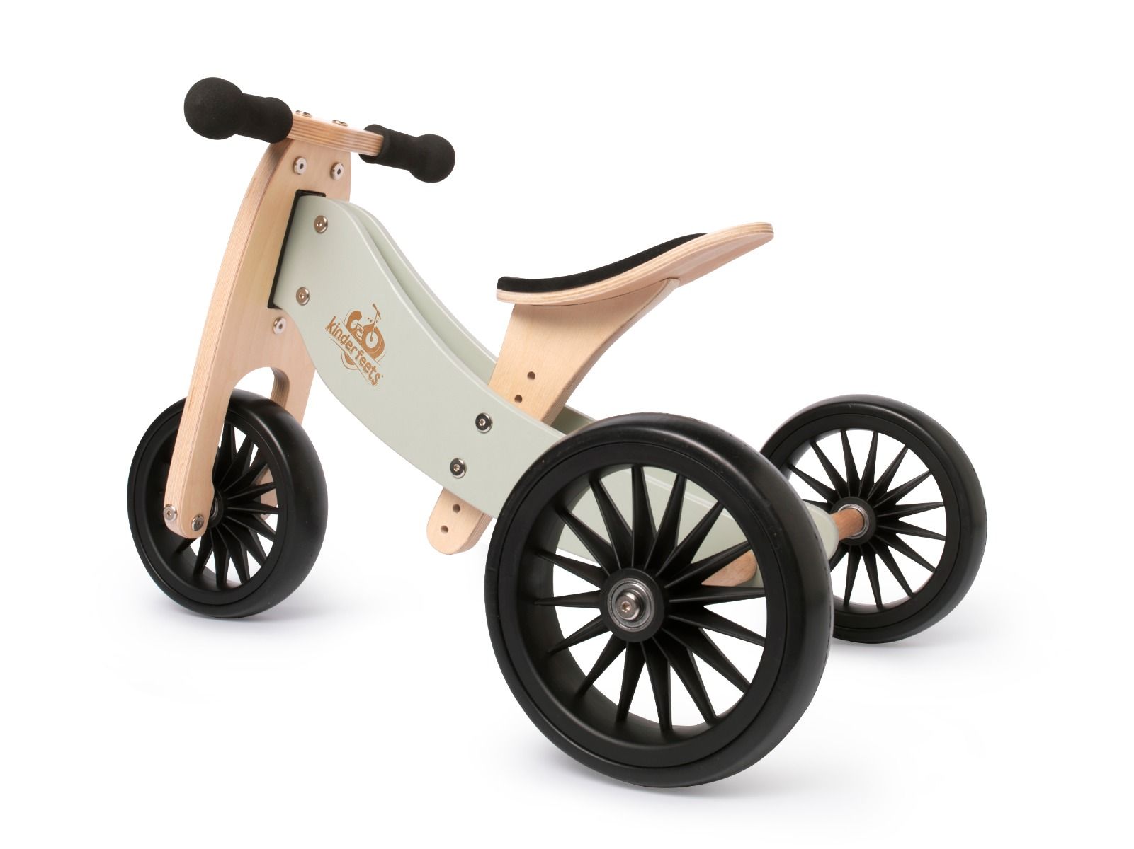 Kinderfeets Tiny Tot Plus 2-in-1 | Silver Sage