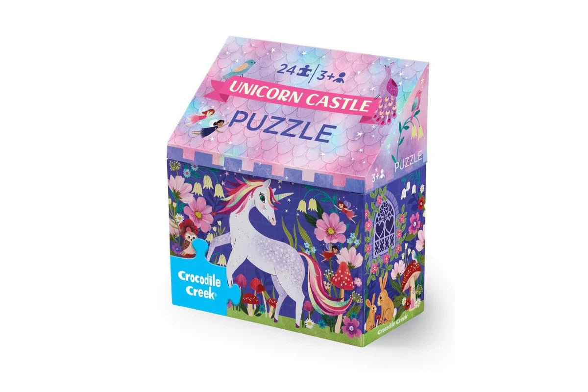 Unicorn Castle 24pc crocodile creek
