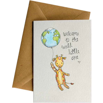 Welcome To The WOrld Card