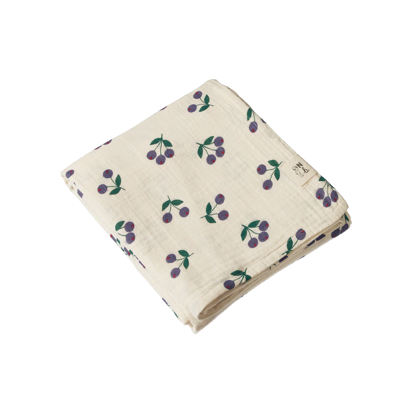 nature baby winter berry swaddle