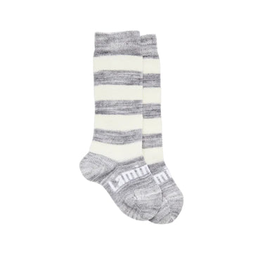 Lamington Merino Knee High Socks - Pebble