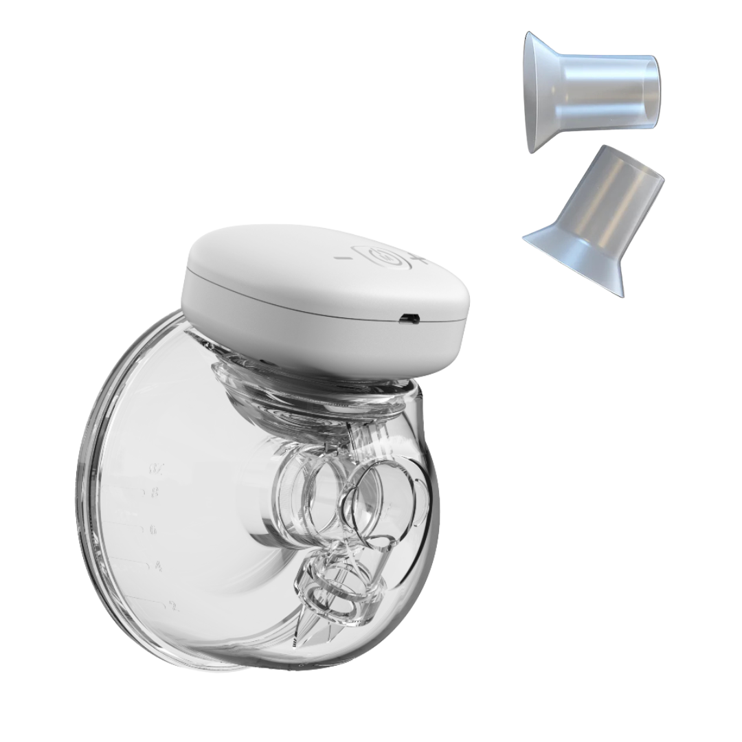 youha wearable breast pump + flange bundle