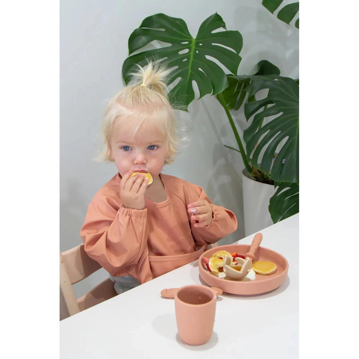 Zazi Sleeved Bib with Catch All