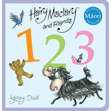 Hairy Maclary and Friends 123 in Maori and English