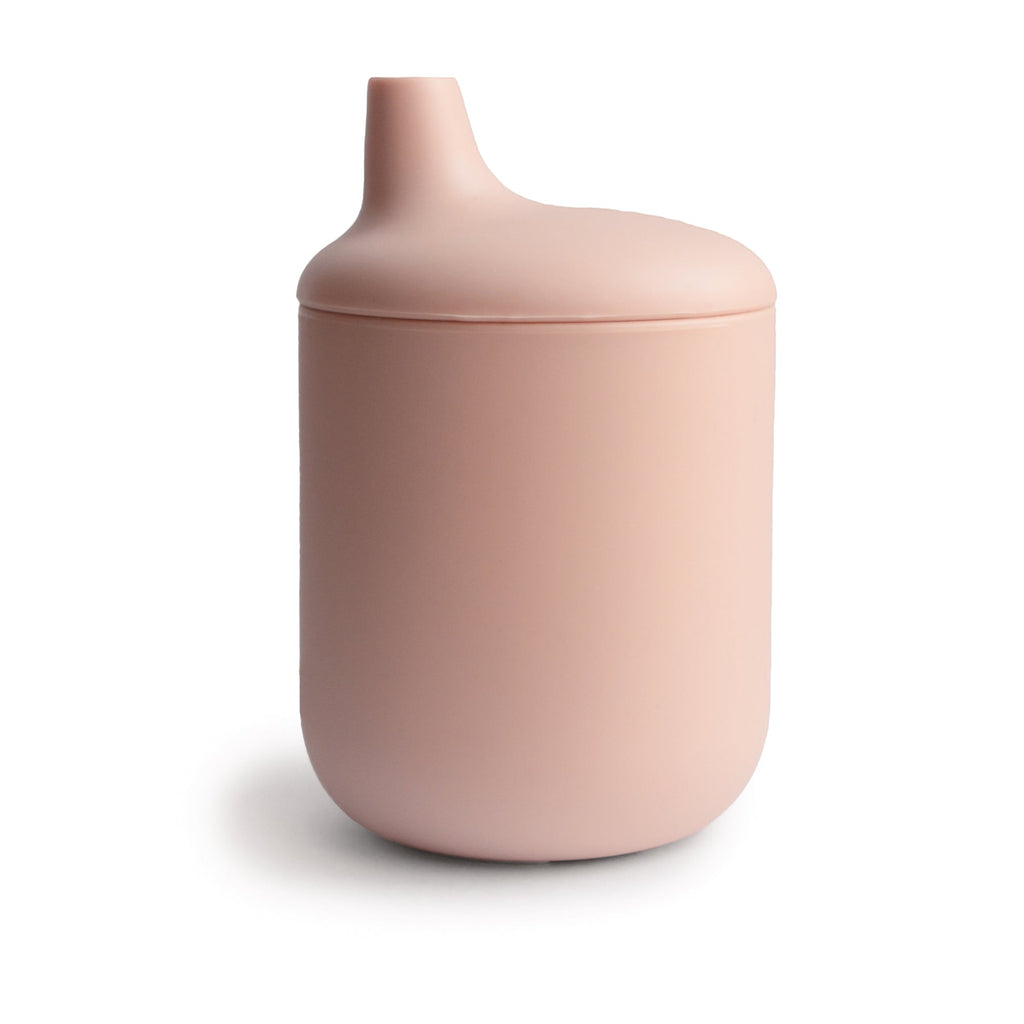 Mushie Blush Silicone Sippy Cup 