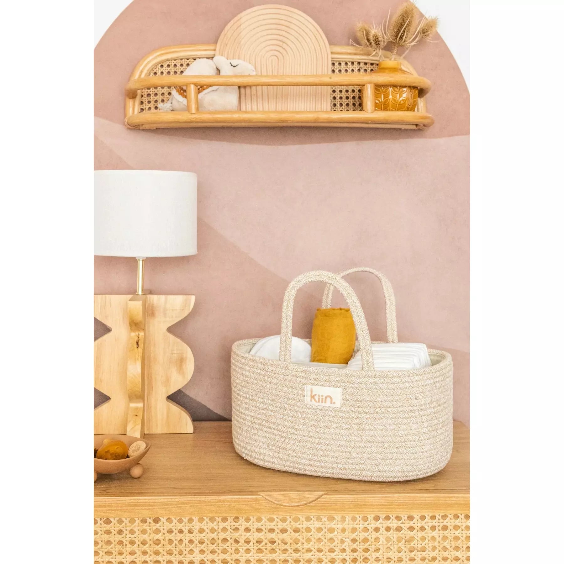 Kiin nappy rope caddy organiser