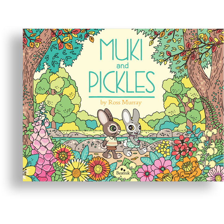 Muki and Pickles by Ross Murray 